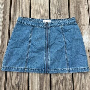 altar’d state | size medium denim skirt with zipper